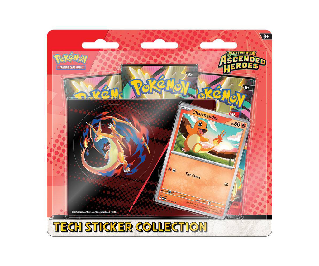 Pokémon TCG: Ascended Heroes Tech Sticker Collection (Charmander)