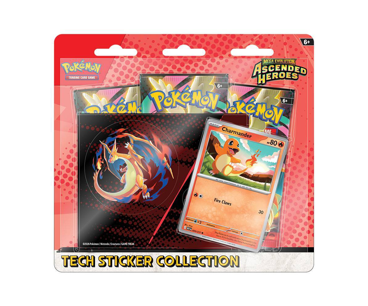 Pokémon TCG: Ascended Heroes Tech Sticker Collection (Charmander)